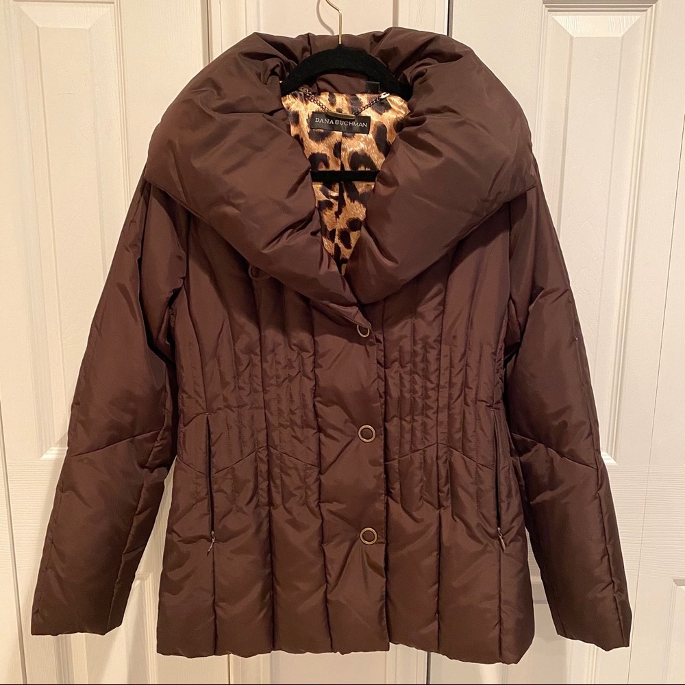 Warm Dana Buchman Down Blend Winter Jacket NWOT S